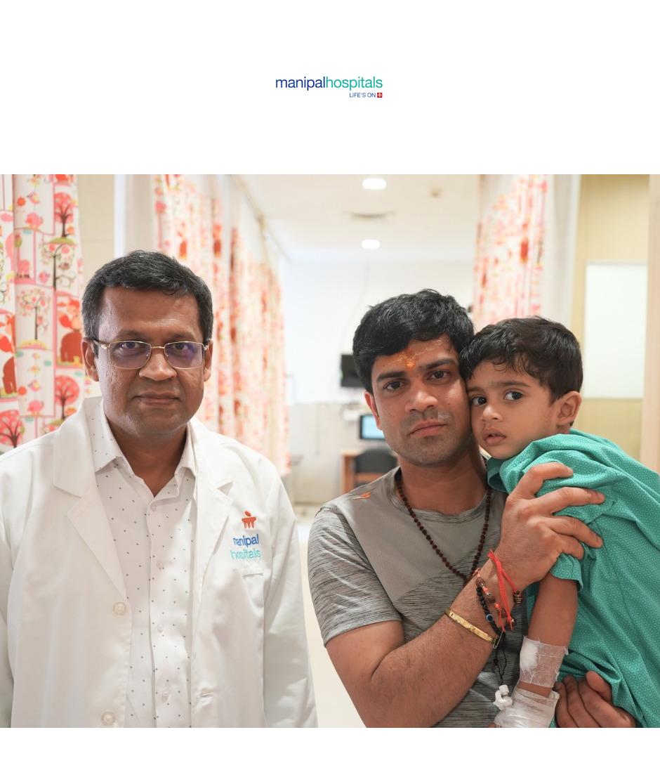 Manipal Hospital Treats Child with Rare Spinal Condition