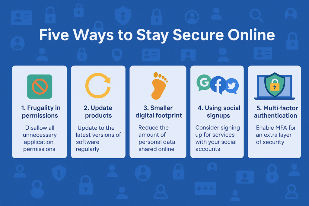 5 Tips to Ensure Safety of Your Digital Information