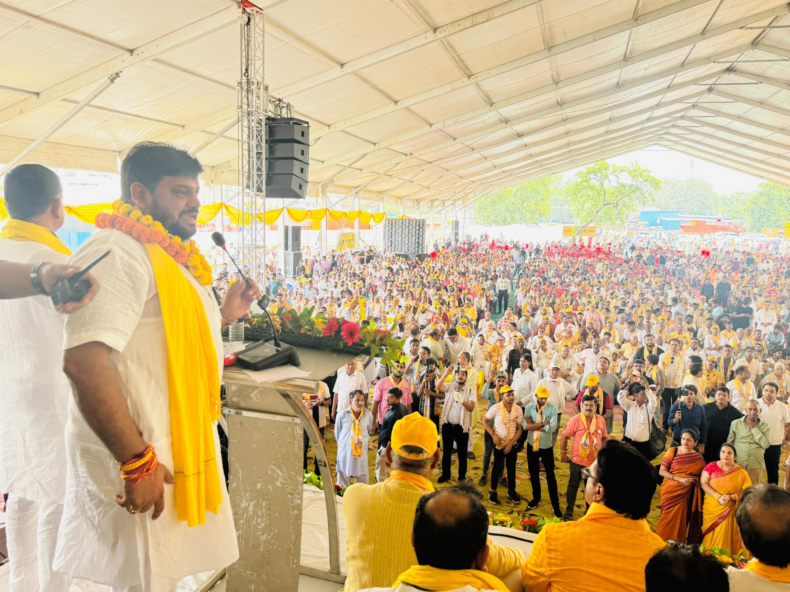 Independent Candidate Naveen Goyal’s Nomination Rally Gathers Massive Support