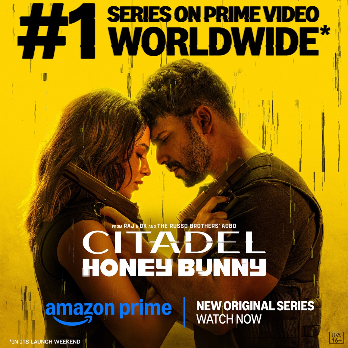 Citadel: Honey Bunny Was Prime Video’s Most Watched Series Globally This Weekend 