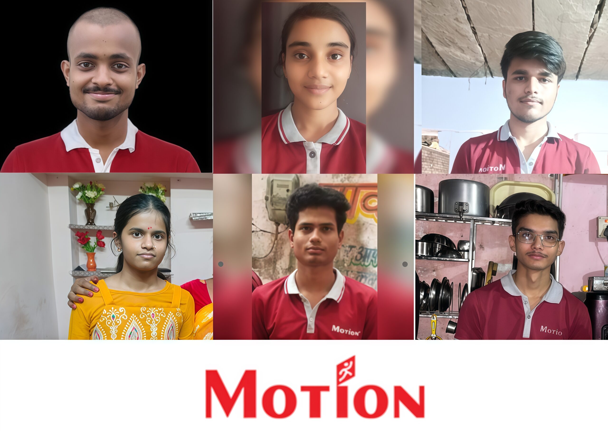 Six Motion Education Students Turn Adversity into Triumph in NEET and JEE 2025