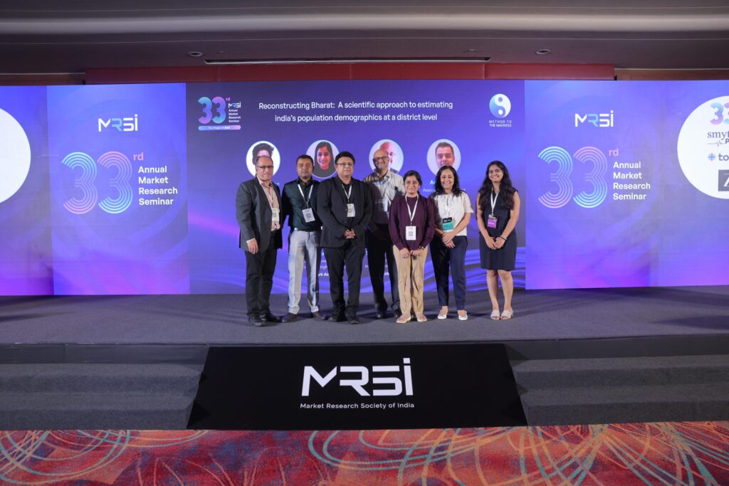 Winners at MRSI’s 33rd Annual Market Research Seminar