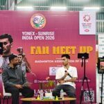 Lakshya Sen engages students at Bengaluru academy