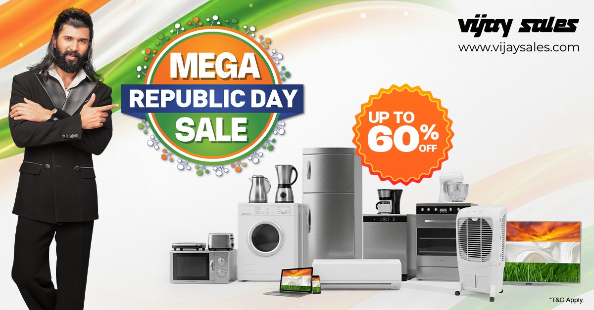 Vijay Sales Announces Republic Day Sale Starting January 17