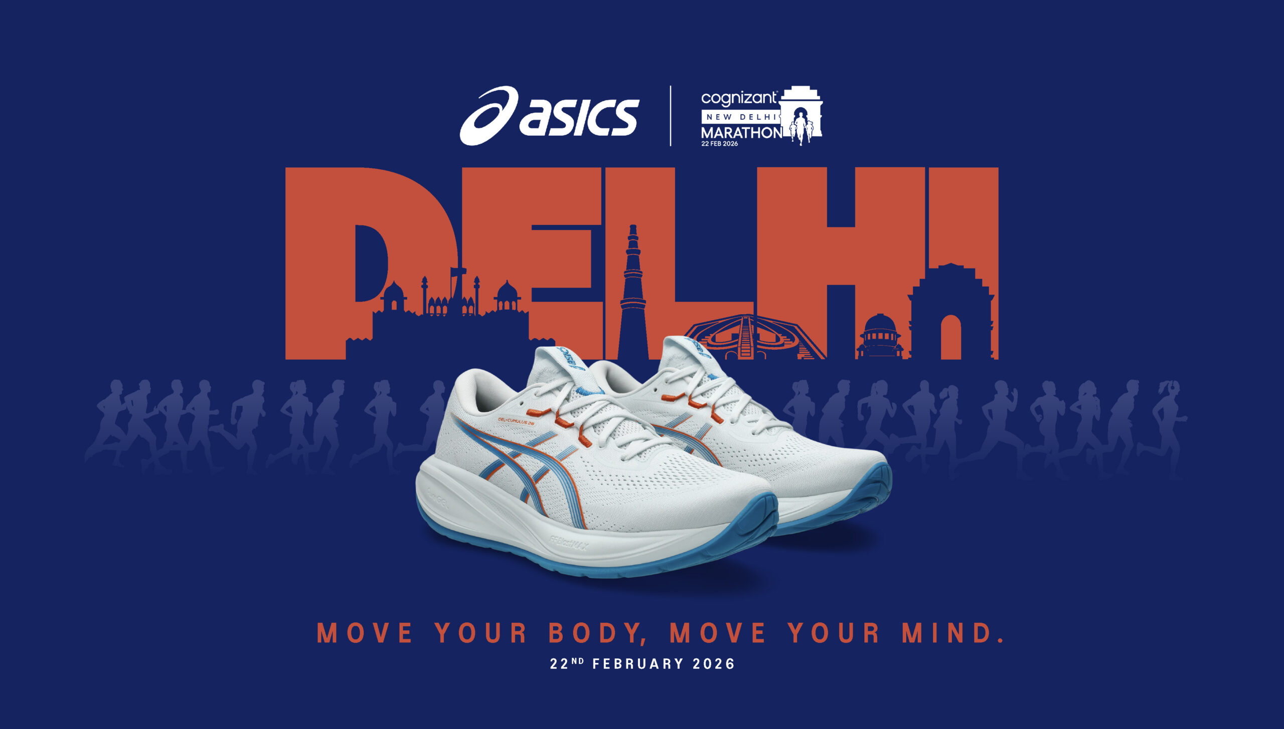 ASICS Continues Partnership with New Delhi Marathon for 2026