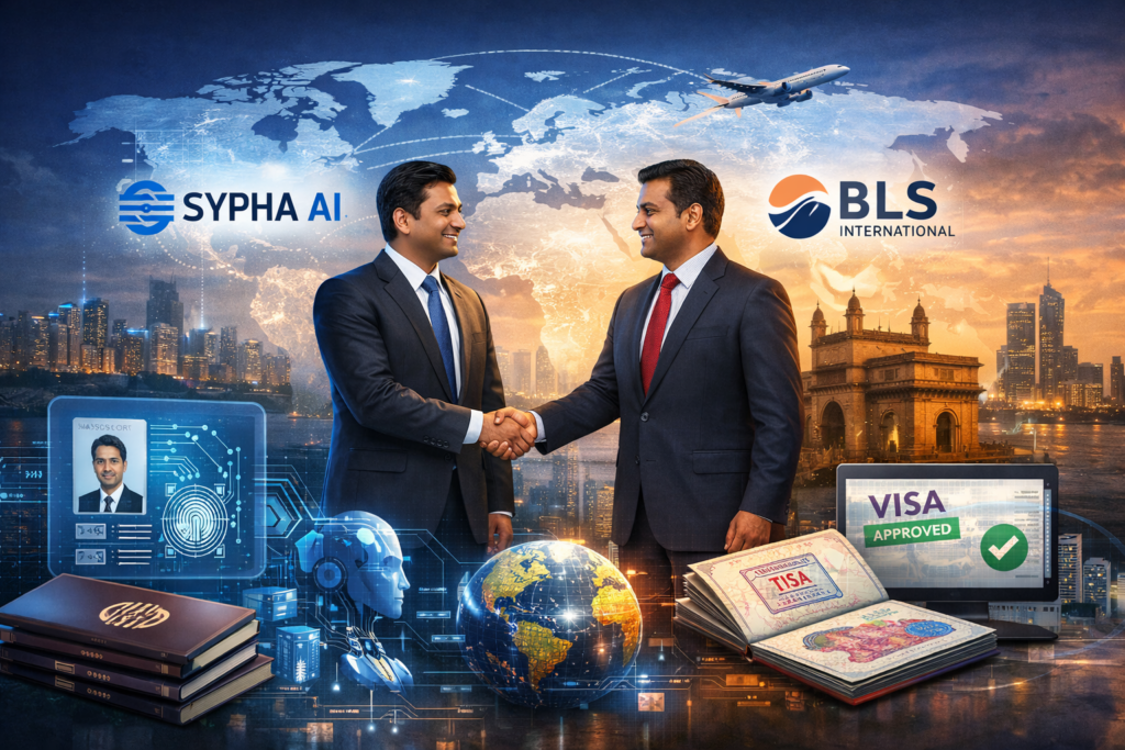 Sypha AI, BLS Partner to Upgrade Visa Systems