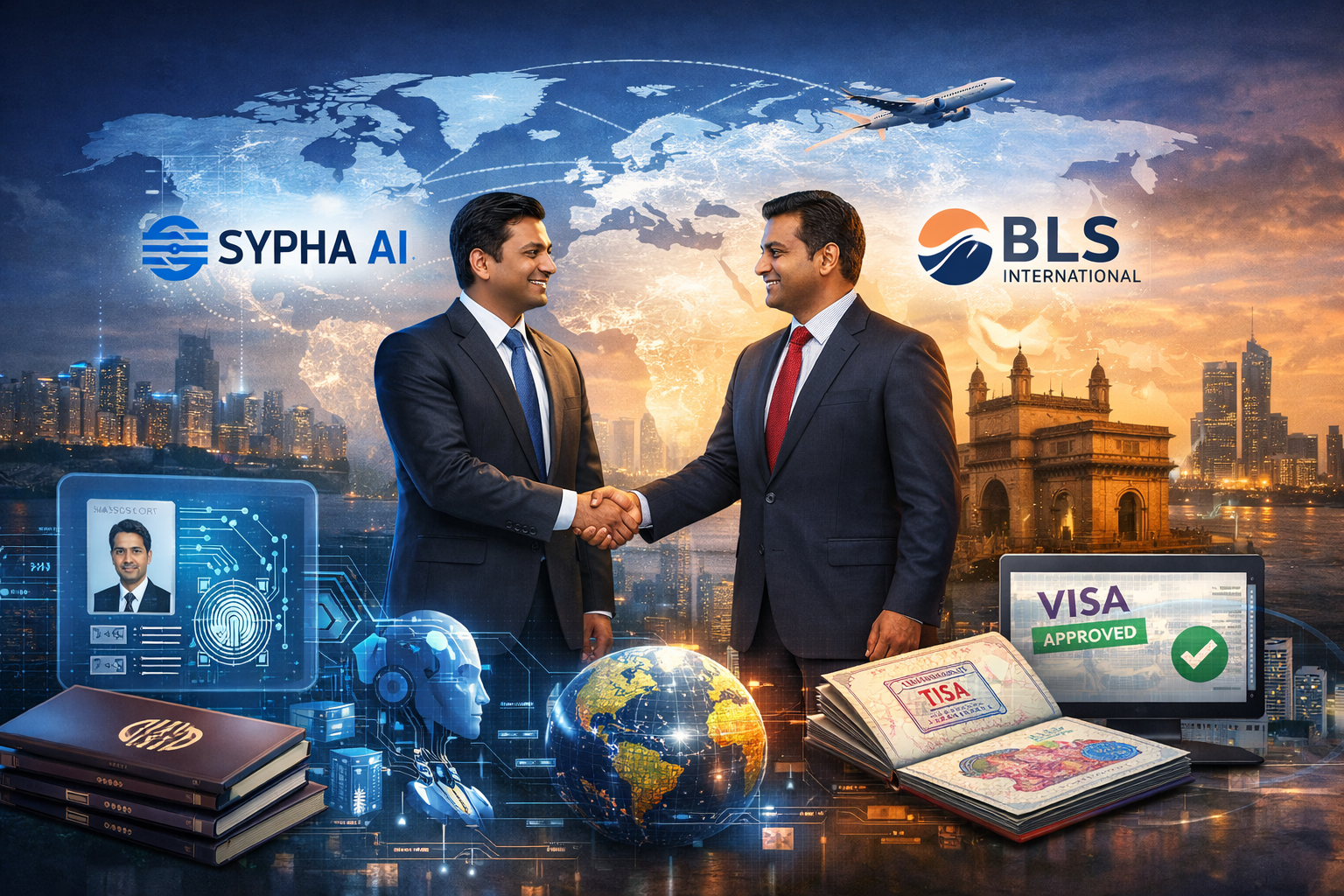 Sypha AI, BLS Partner to Upgrade Visa Systems