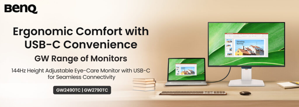 BenQ Launches GW90TC USB-C Monitor Series in India