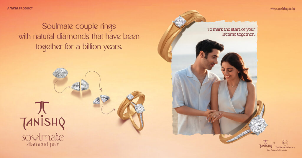 Tanishq Launches ‘Soulmate Diamond Pair’ Engagement Rings