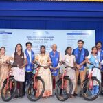 Rotary Club of Chennai Legends and Rotary Dist 3234 Donate 225 Free Bicycles to Schoolgirls in Chennai