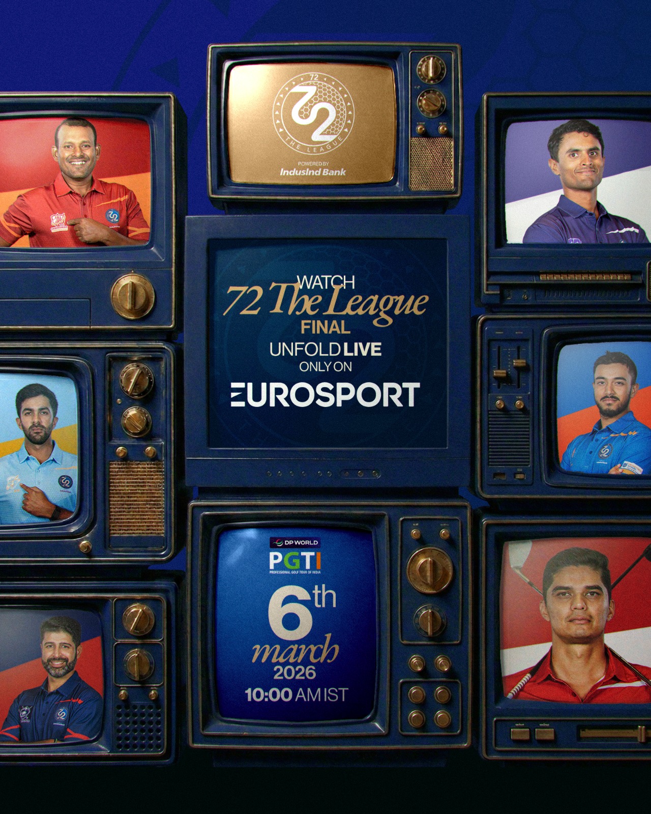 Eurosport India to Air 72 The League Golf Finals