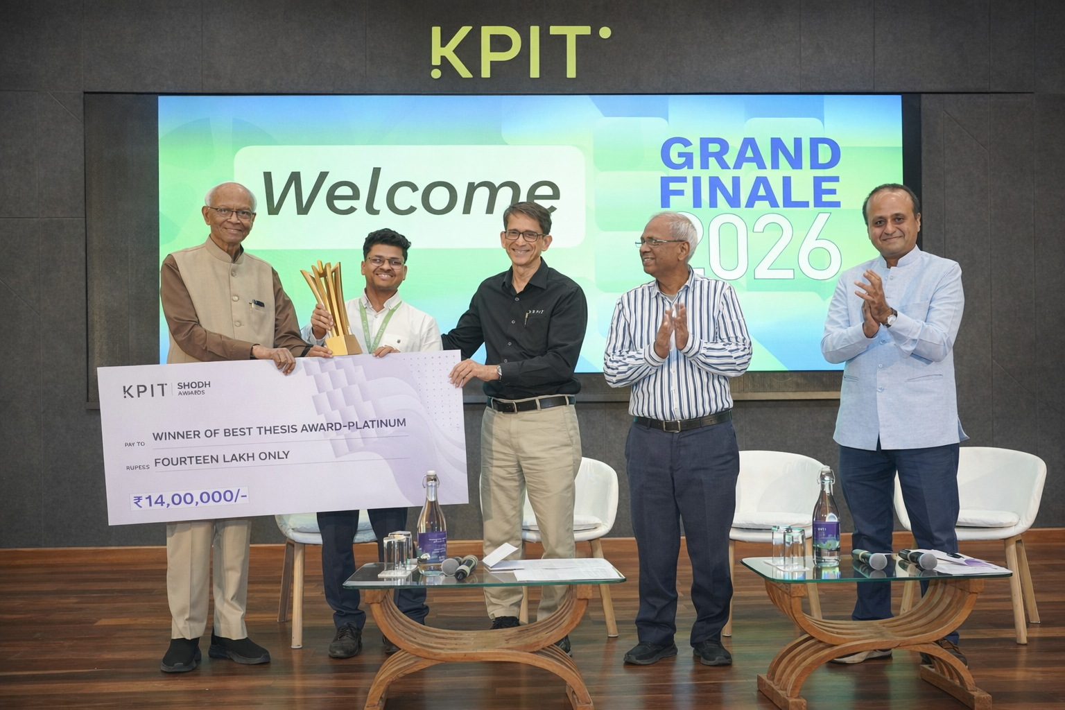 Sodium-Ion Battery Research Wins Top Prize at KPIT Shodh Awards 2026