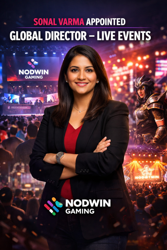 NODWIN Gaming Appoints Sonal Varma as Global Director for Live Events