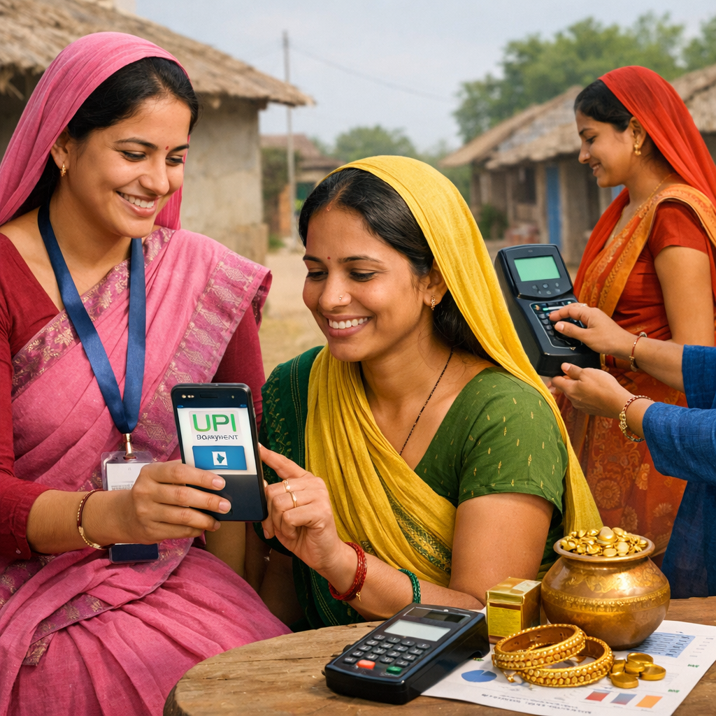 Survey Finds Rising Digital Payments and Savings Among Rural Women