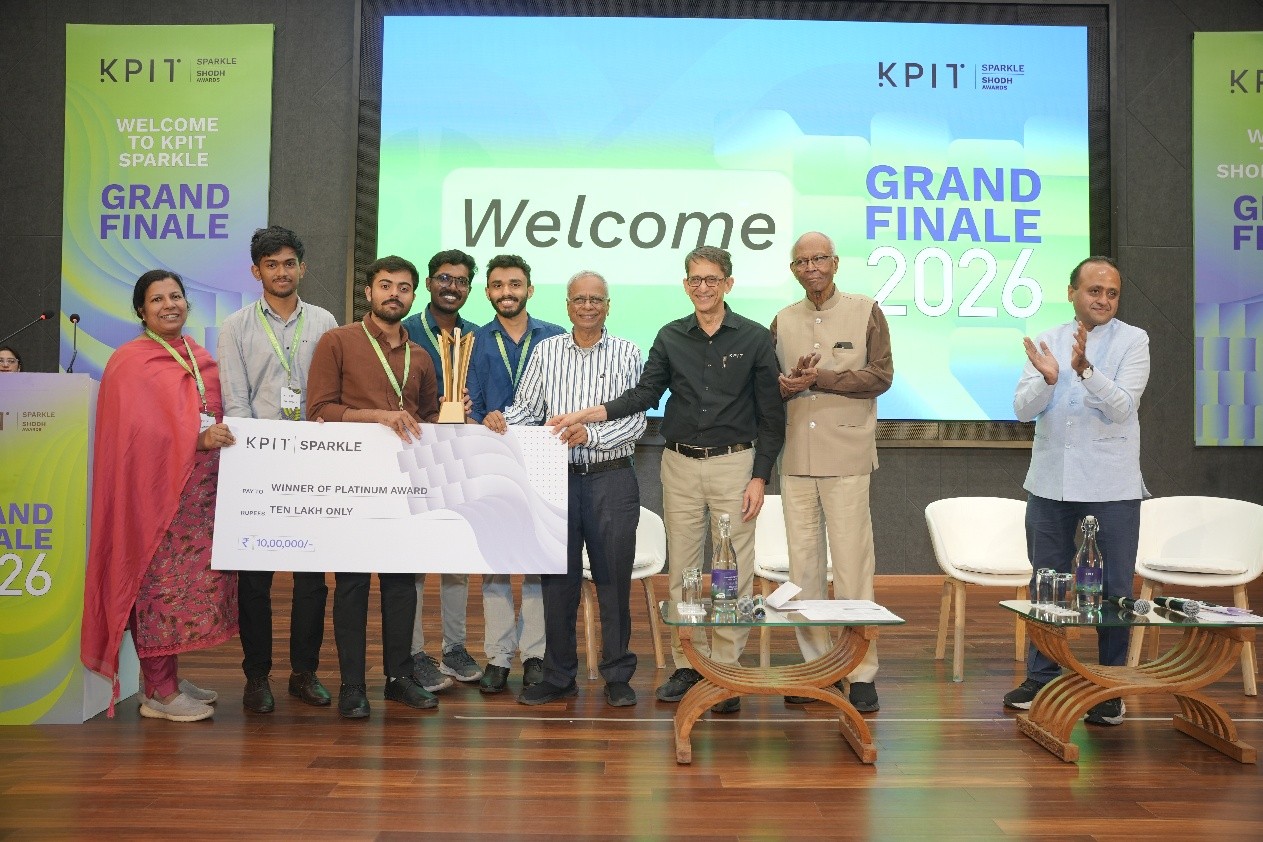 Smart Sign Language Glass Wins Top Honour at KPIT Sparkle 2026