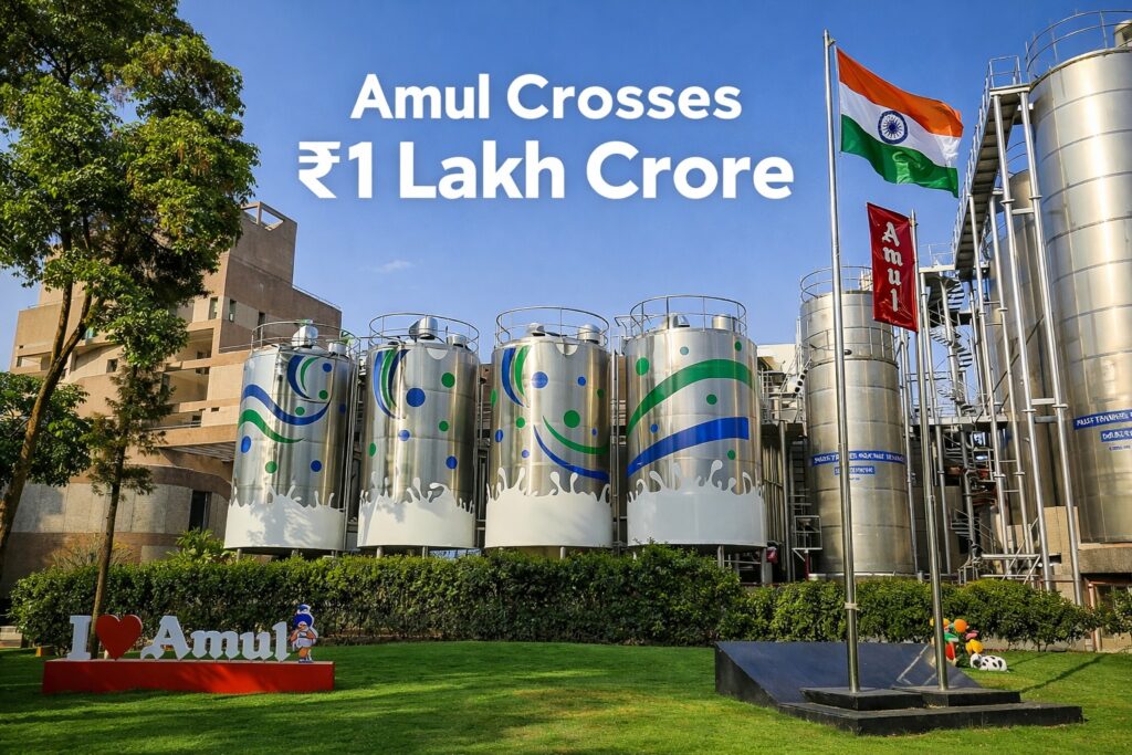 Amul Crosses 1 Lakh Crore