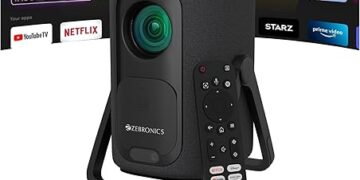 ZEB-PixaPlay 77G Projector with Google TV